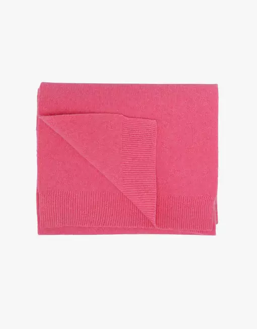 Colorful Standard Merino Wool Schal Damen Bubblegum Pink